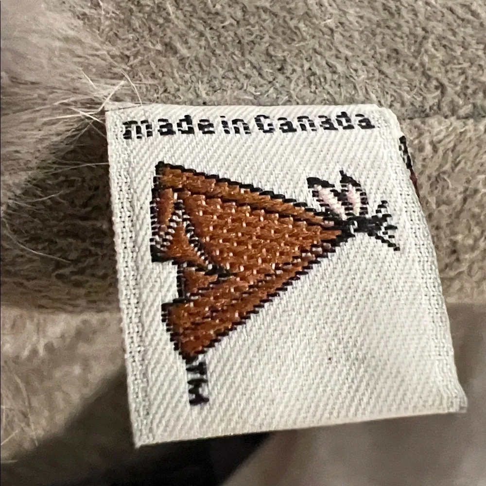 MUK LUKS Gray Rabbit Fur Winter Boots - Picture 3 of 4